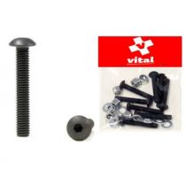 Tornillos Y Tuercas Vital Hardware Pan Head 1 1/2". En Bolsa de ocho Unidades.