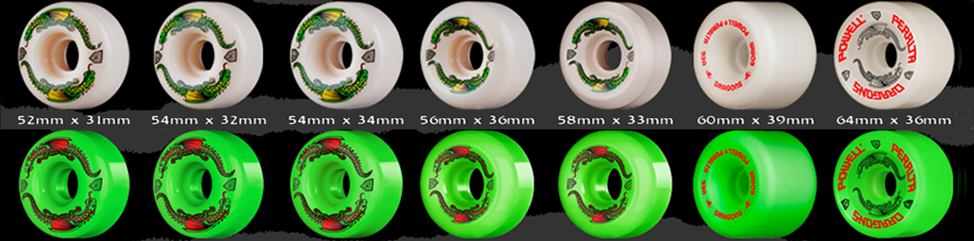 Powell Peralta Formula dragon Wheels